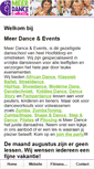 Mobile Screenshot of meerdance.nl